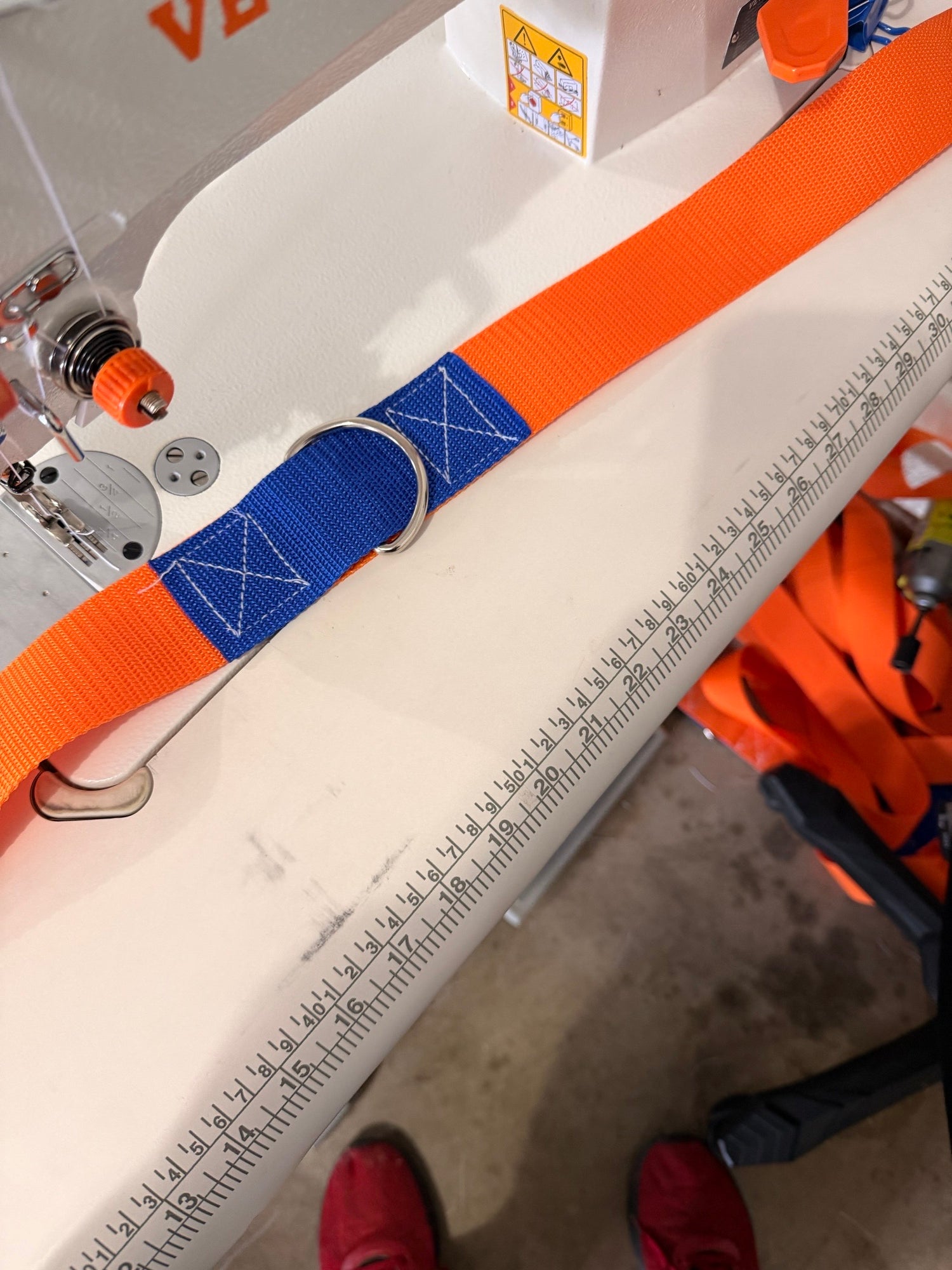 INFLATABLE WINCH ROLLING STRAPS